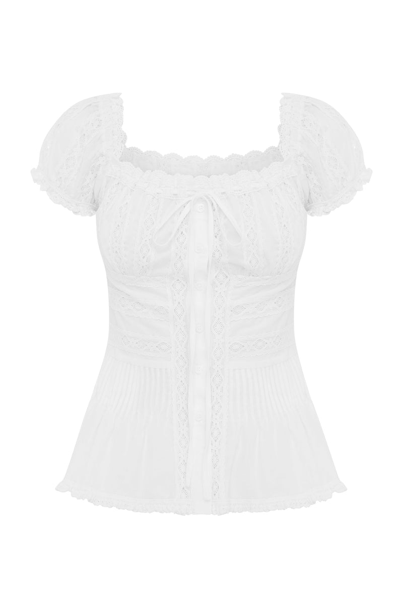 Aster Top | White