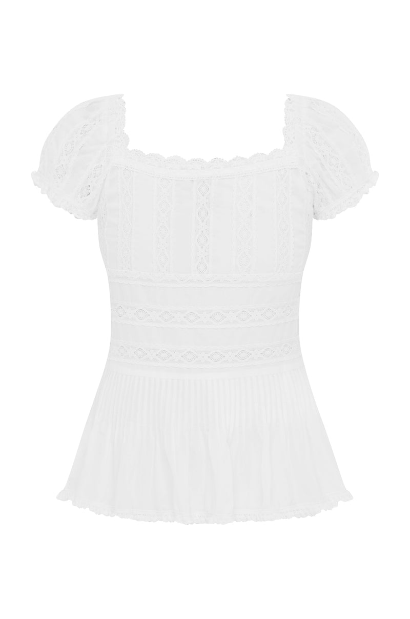Aster Top | White