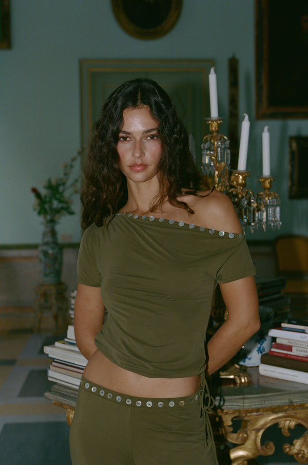 Benny Top | Khaki