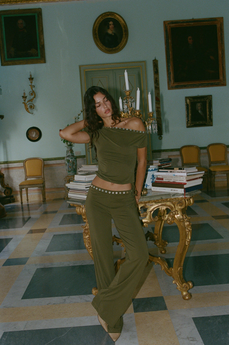 Benny Top | Khaki