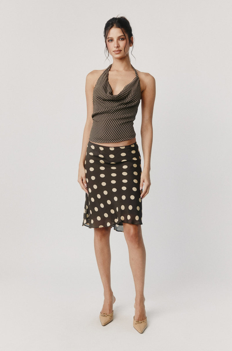 Casper Top | Yellow Dot