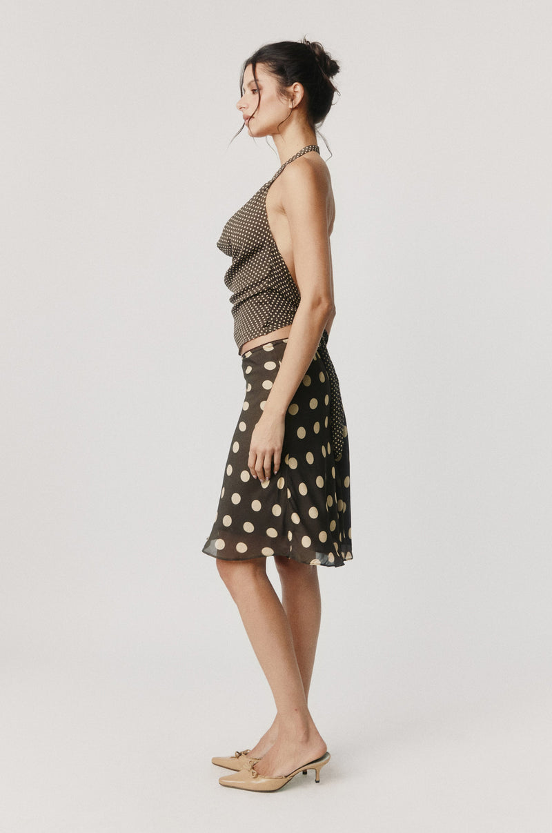 Casper Top | Yellow Dot