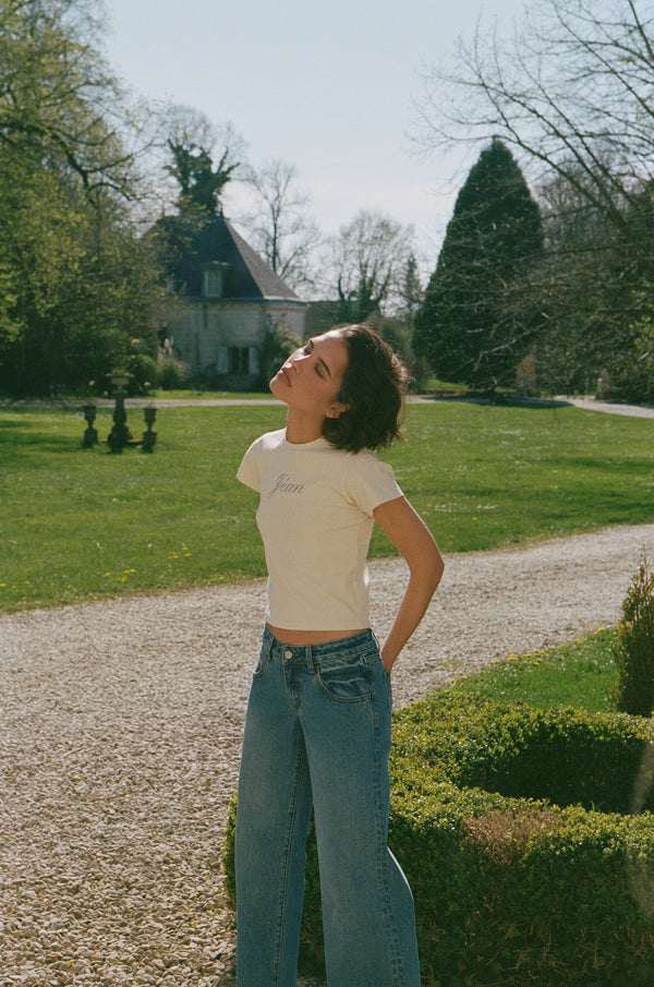 Jean Tee | Yellow