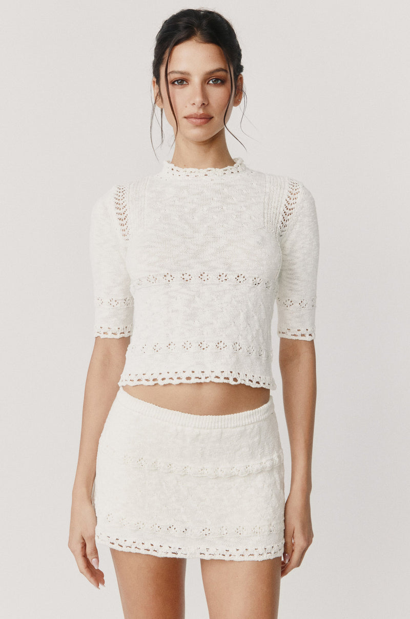 Sev Top | White